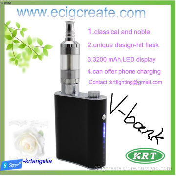 Professional Manufacturer Mod E-Cigar V-Bank Starter Kit